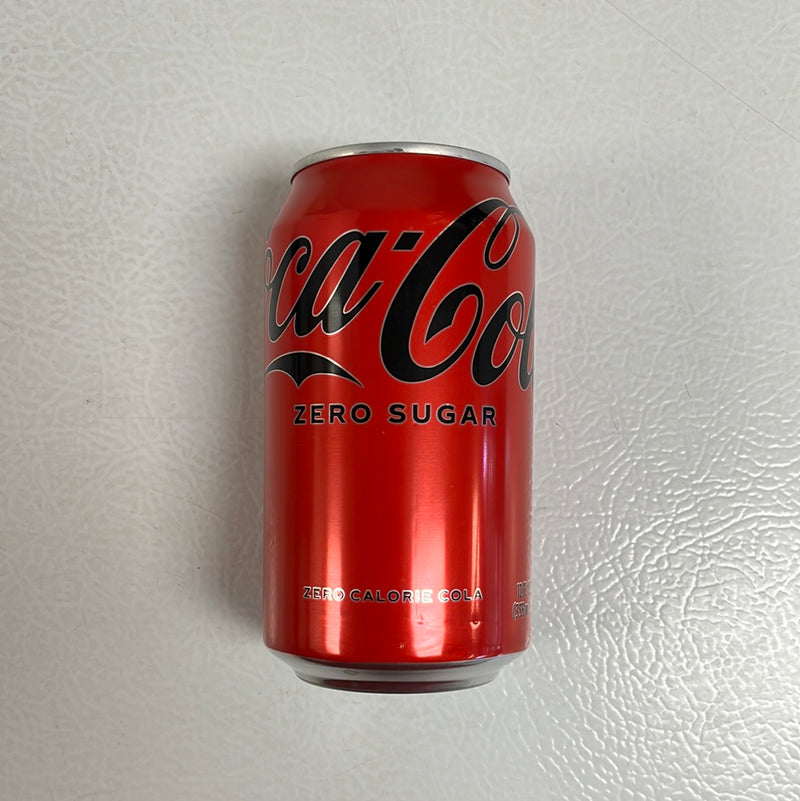 Coke Zero Soda (Can) 12oz