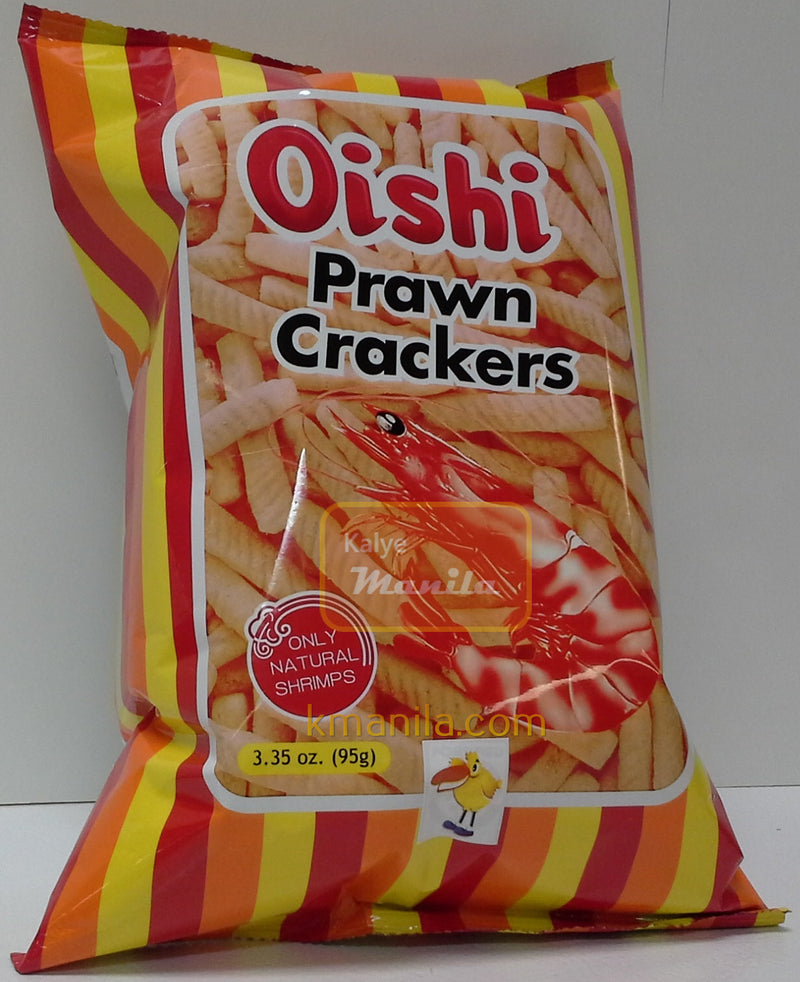 Oishi Prawn Crackers Classic (Lrg) 90g/3.17oz