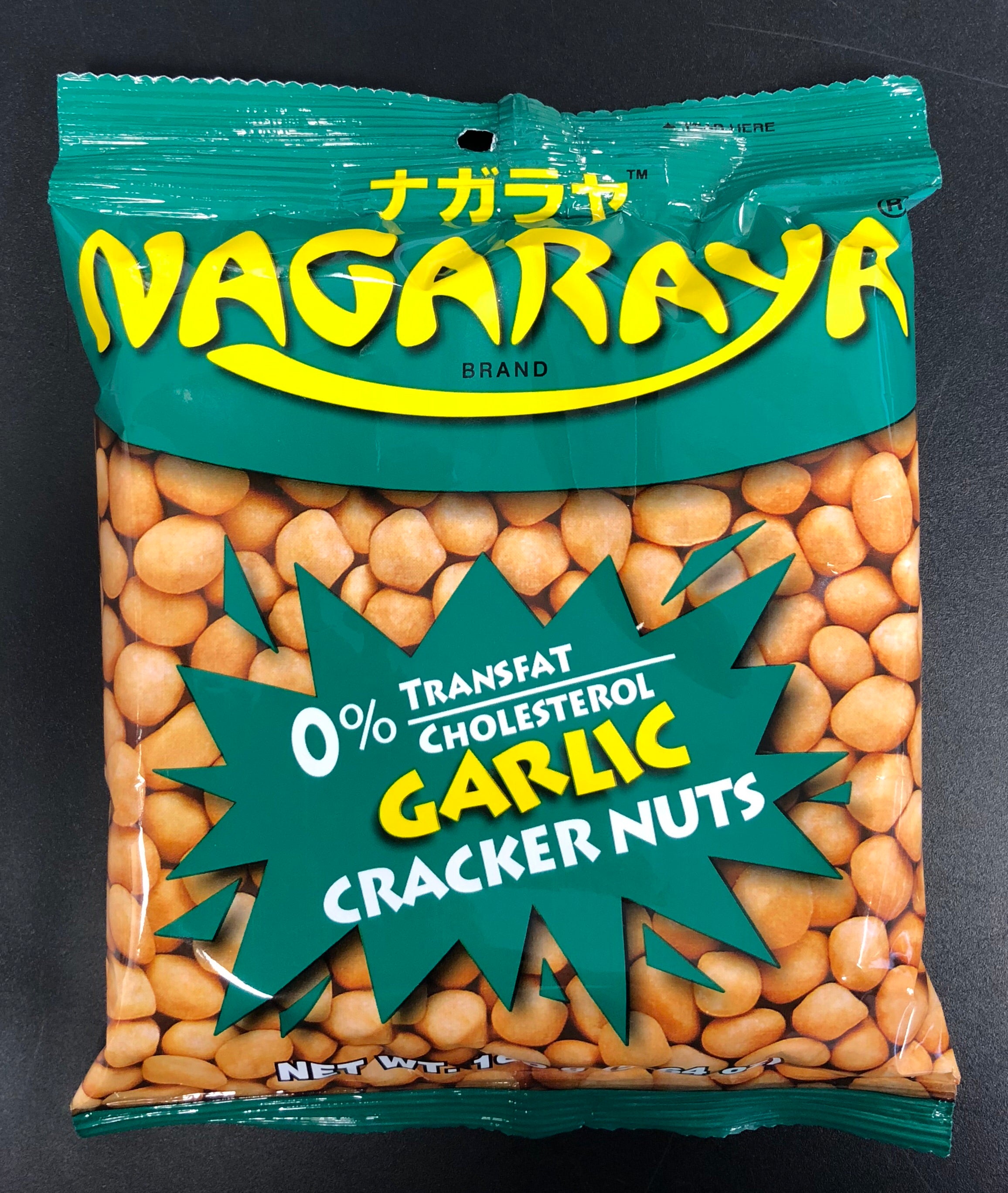 Nagaraya Cracker Nuts Garlic 6ozoz/160g
