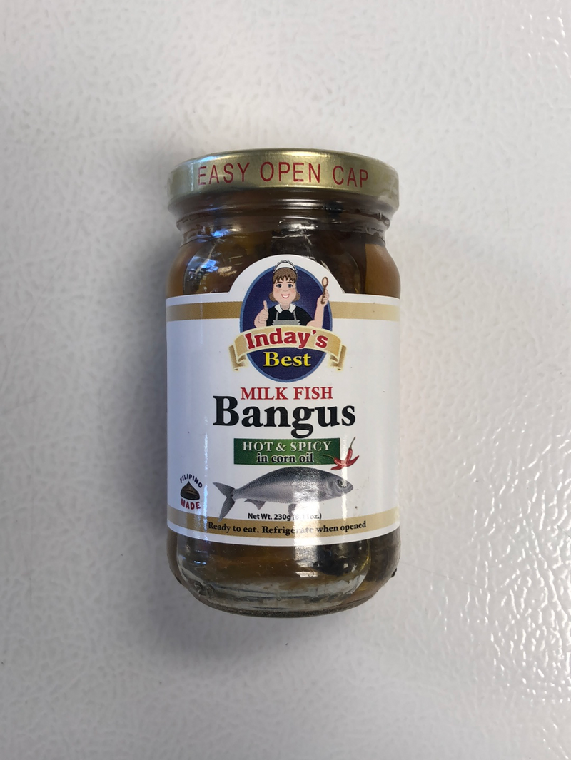 Inday's Best Bangus in Corn Oil Spicy 230g/8.11oz