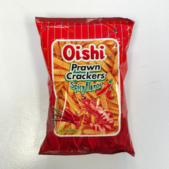 Oishi Prawn Crackers Spicy (Lrg) 90g/3.17oz