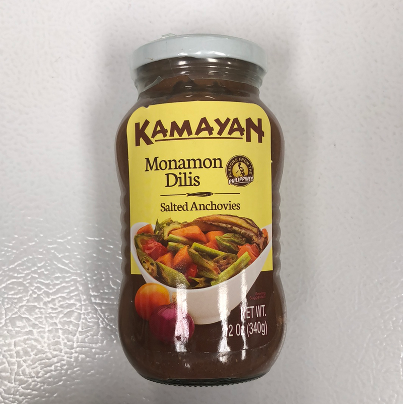 Kamayan Monamon Dilis 340g/12oz