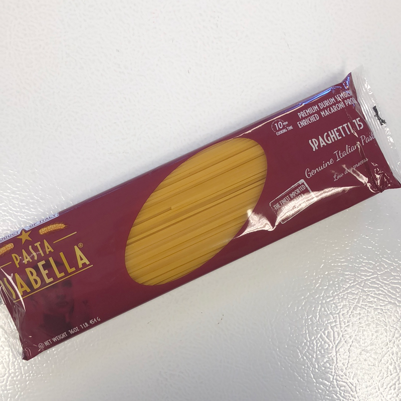 Pasta Isabella Spaghetti Noodles 1lb/16oz/454g
