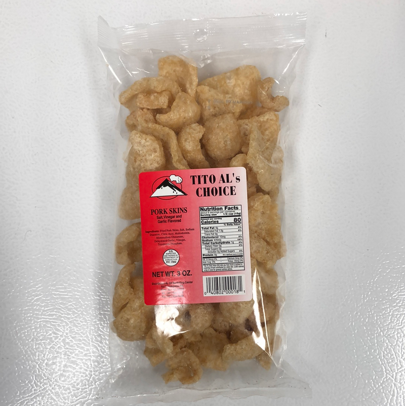 Tito Al's Pork Skin SVG 3oz