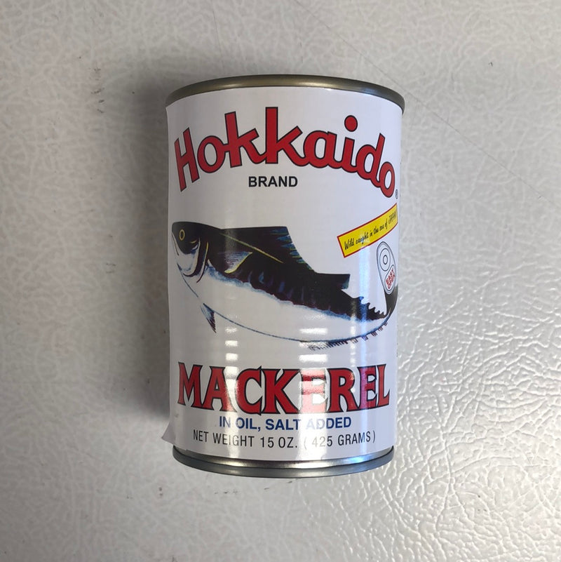 Hokkaido Mackerel in Oil (Lrg) 425g