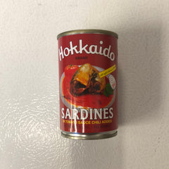 Hokkaido Sardines in Tomato Sauce Chili Red (Sml) 155g