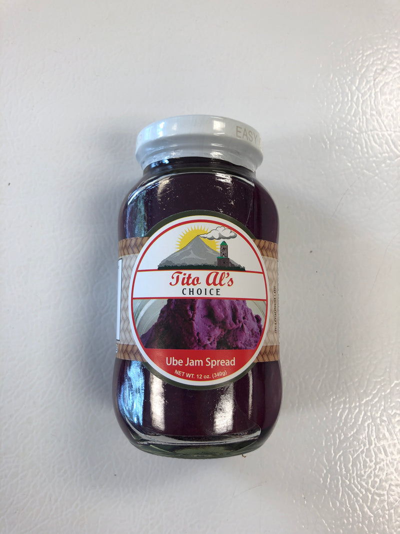 Tito Al's Ube Jam (Purple Yam) Spread 12oz/340g